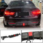 BMW 4 серия F32/F33/F36 2012-2020 гг. Задний диффузор V8 (для M-Sport, карбон) фото 1