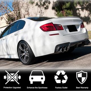 Диффузор заднего бампера Карбон V7 (для M5) BMW 5 серия F10/F11 2010–2016 гг. фото 2