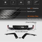 BMW 5 серия G30/G31 2017-2023 гг. Задний Диффузор Бампера V4 (для M-Sport 2017-2020, Карбон) фото 3