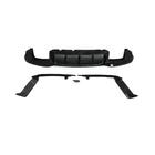 BMW 5 серия G30/G31 2017-2023 гг. Задний Диффузор Бампера V4 (для M-Sport 2017-2020, Карбон) фото 4