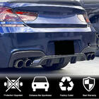 BMW 6 серия F12/F13/F06 2011-2018 гг. Диффузор Заднего Бампера Карбон V2 (M-Sport) фото 2