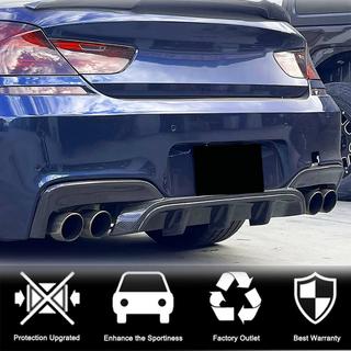 Диффузор Заднего Бампера Карбон V2 (M-Sport) BMW 6 серия F12/F13/F06 2011-2018 гг. фото 2