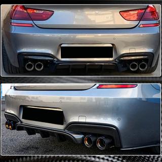 Диффузор Заднего Бампера Карбон V2 (M-Sport) BMW 6 серия F12/F13/F06 2011-2018 гг. фото 3