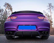 BMW 6 серия F12/F13/F06 2011-2018 гг. Диффузор заднего бампера FRP V2 (для M6) фото 8