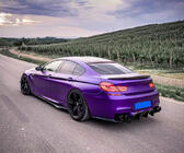 BMW 6 серия F12/F13/F06 2011-2018 гг. Диффузор заднего бампера FRP V2 (для M6) фото 10