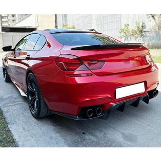 Диффузор заднего бампера FRP V2 (для M6) BMW 6 серия F12/F13/F06 2011-2018 гг. фото 2