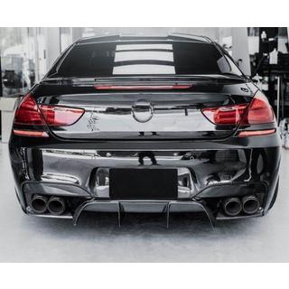 Диффузор заднего бампера FRP V2 (для M6) BMW 6 серия F12/F13/F06 2011-2018 гг. фото 4