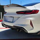 BMW 8 серия G14/G15/G16 2018- гг. Диффузор заднего бампера (для F93, Карбон) фото 2