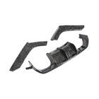 BMW 3 серия F30/F31 2012-2019 гг. Диффузор заднего бампера V4 (для F80, Карбон) фото 8