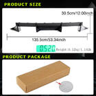 BMW 2 серия G42 2021- гг. Диффузор заднего бампера Сухой карбон V5 (G87) фото 5