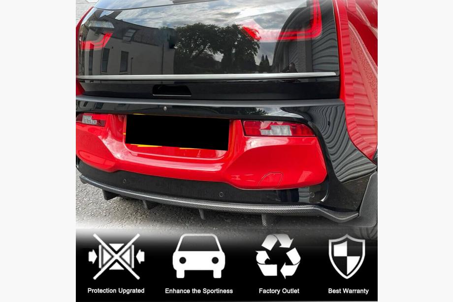 BMW I3 2013-2022 гг. Диффузор Заднего Бампера (Карбон) Фото 3