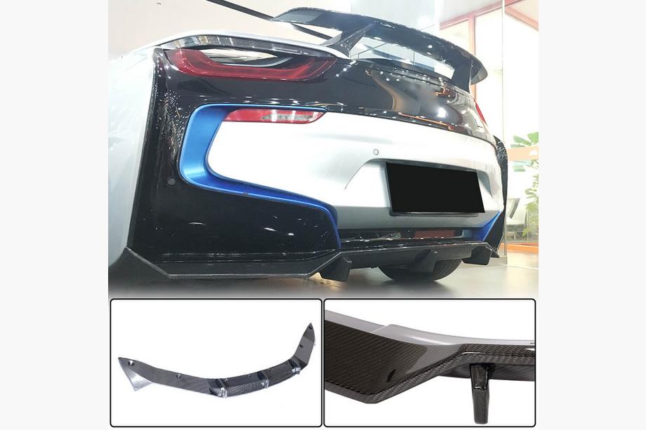BMW I8 2014-2020 гг. Диффузор Заднего Бампера (Карбон) Фото 1