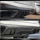 BMW X5 G05 2019- гг. Диффузор заднего бампера V1 (2018-2022, Натуральный карбон) фото 4