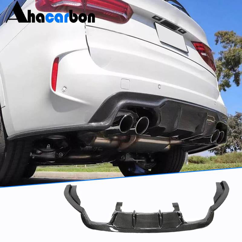 Дифузор заднього бампера V1 (для F85, Карбон) для BMW X5 F15 2013-2018 рр