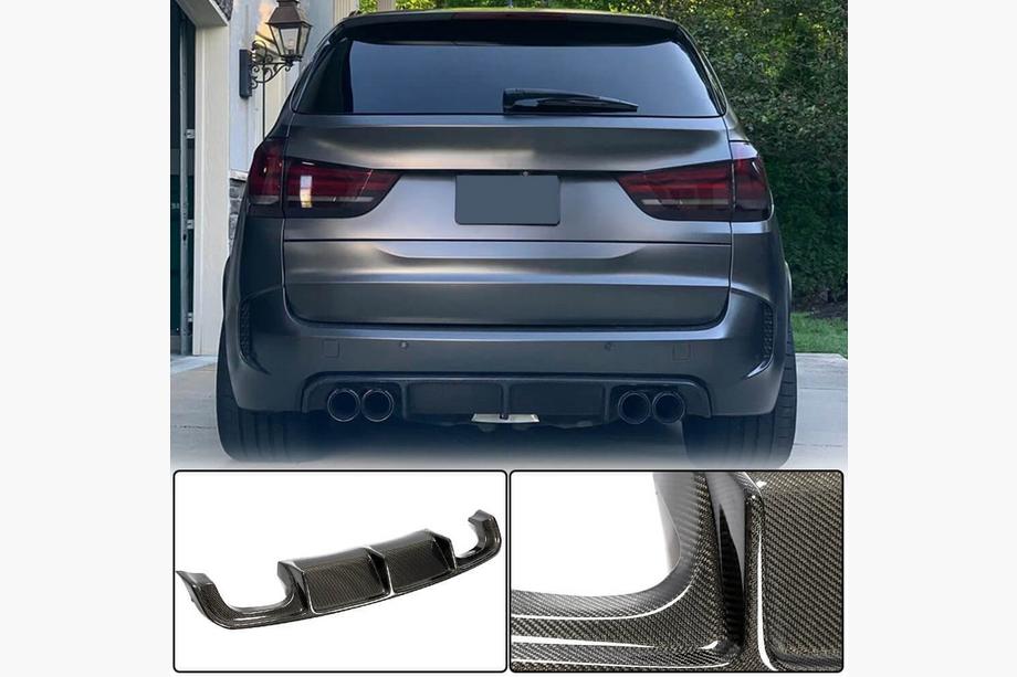 BMW X5 F15 2013-2018 гг. Задний диффузор V2 (для F85, карбон) Фото 2