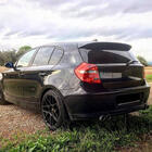 BMW 1 серия E81/E82/E87/E88 2004-2011 гг. Спойлер заднего стекла ABS (E81/E87) фото 2