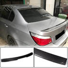 BMW 5 серия E60/E61 2003-2010 гг. Накладка на спойлер заднего стекла (для SD, Карбон) фото 1