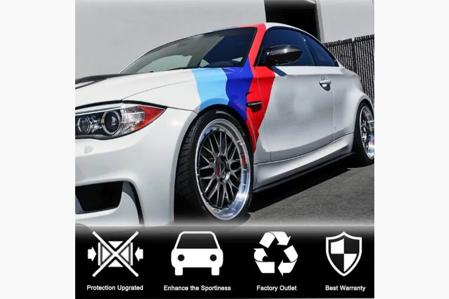 BMW 1 серия E81/E82/E87/E88 2004-2011 гг. Накладки на пороги Carbon (для E82, Carbon) Фото 2