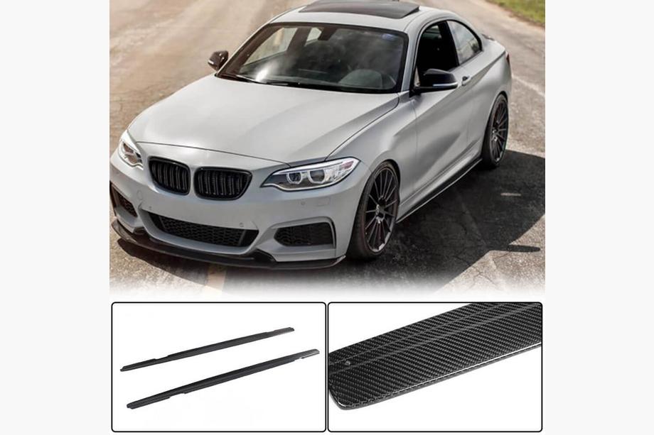 Накладки на пороги (для M-Sport, Карбон) Image