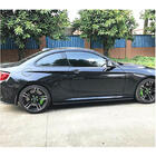 BMW 2 серия F22/F23 2014-2021 гг. Накладки на пороги Carbon V2 (для M-Competition) фото 4