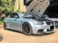 BMW 3 серия E92/E93 2006–2013 гг. Накладки на пороги (Карбон) фото 3