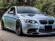 BMW 3 серия E92/E93 2006–2013 гг. Накладки на пороги (Карбон) фото 4