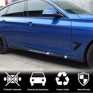 Накладки на пороги (для M-Sport, Карбон) BMW 3 серия F34 2013–2020 гг. фото 2