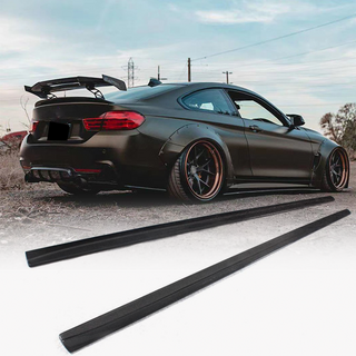 Накладки на пороги ABSV4 (для M-Sport) BMW 4 серия F32/F33/F36 2012-2020 гг. фото 1