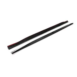 Накладки на пороги V1 (для G22/G23 M-Sport, Карбон) BMW 4 серия G22/23/26 2020- гг. фото 4