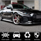 BMW 4 серия G22/23/26 2020- гг. Накладки на пороги (для G26, Карбон) фото 2