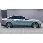 BMW 5/i5 серия G60/G60E/G61 2023- гг. Накладки на пороги (для M-Sport, Карбон) фото 2