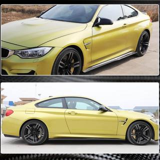 Накладки на пороги FRP V4 (для F82) BMW 4 серия F32/F33/F36 2012-2020 гг. фото 3