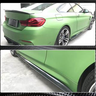 Накладки на пороги FRP V4 (для F82) BMW 4 серия F32/F33/F36 2012-2020 гг. фото 4