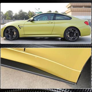 Накладки на пороги FRP V7 (для F82) BMW 4 серия F32/F33/F36 2012-2020 гг. фото 4