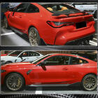 BMW 4 серия G22/23/26 2020- гг. Накладки на пороги Dry Carbon V2 (для G82/G83) фото 4