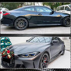 BMW 4 серия G22/23/26 2020- гг. Накладки на пороги Dry Carbon V2 (для G82/G83) фото 5