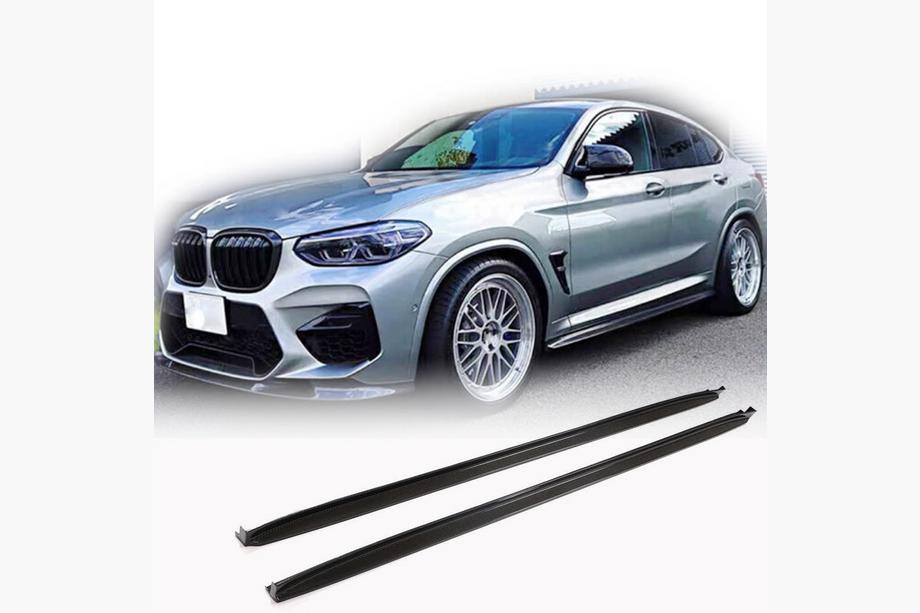 Накладки на пороги V1 (для F97/G01 M-Sport 2018-2021, Карбон) Image