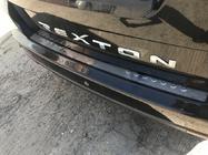 SsangYong Rexton I 2001-2017 гг. Накладка на задний бампер OmsaLine нержавеющая сталь фото 3