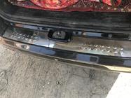 SsangYong Rexton I 2001-2017 гг. Накладка на задний бампер OmsaLine нержавеющая сталь фото 4