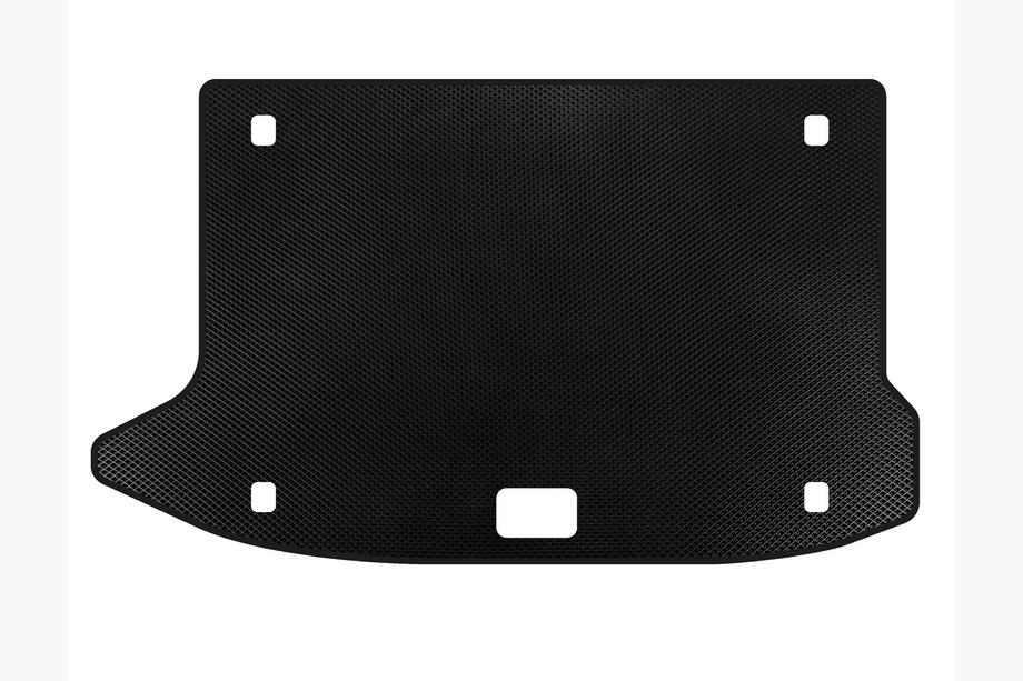 Hyundai Kona 2017-2023 гг. Коврик в багажник EVA V3 Черный Image