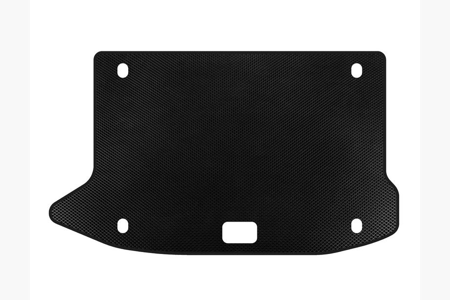Hyundai Kona 2017-2023 гг. Коврик в багажник EVA V2 (Черный) Image