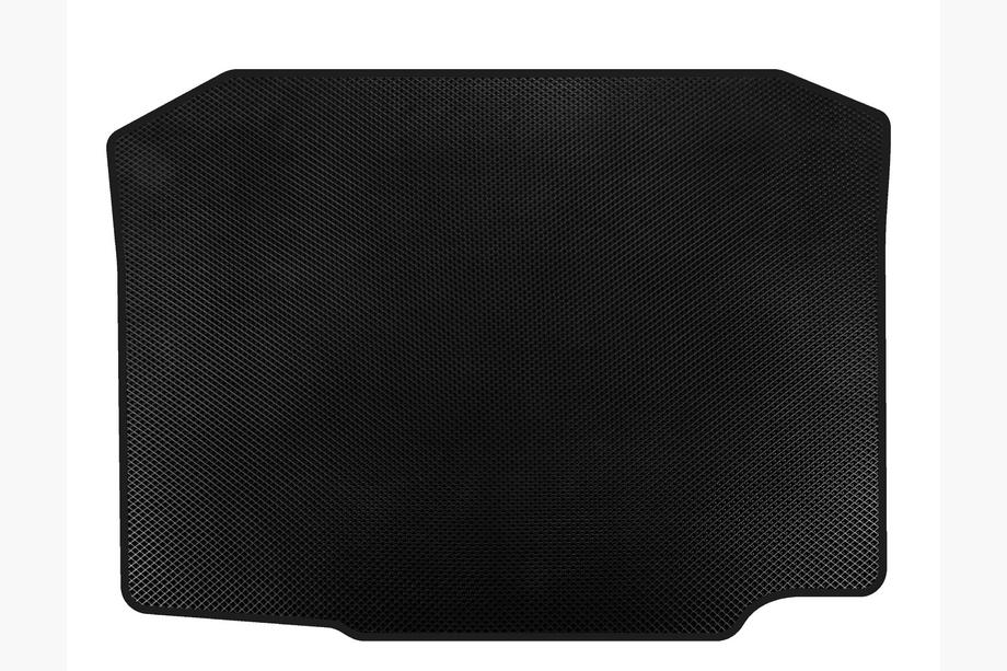 Seat Ibiza 2010-2017 гг. Коврик в багажник EVA (2010-2012, HB, 5-дверный, Черный) Image