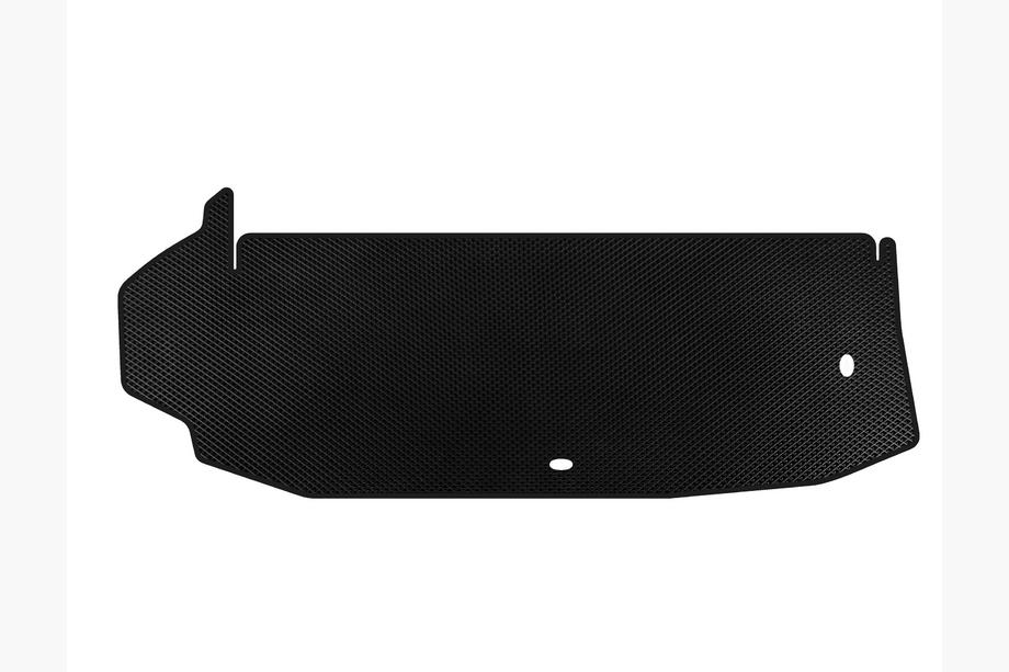 Toyota Highlander 2019- гг. Коврик в багажник EVA (до 3 ряда, без сабвуфера, 7-местный, Черный) Image