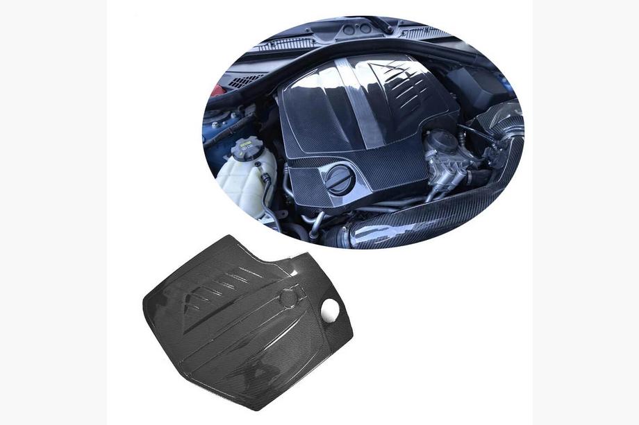 BMW 2 серия F22/F23 2014-2021 гг. Крышка двигателя (для F87 M2/M2 Competition, Карбон) Image