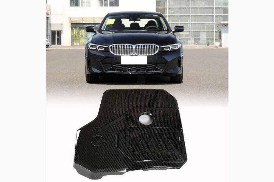 BMW 3 серия G20/G21 2018- гг. Крышка двигателя (2022+, Карбон) Image