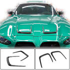 BMW 3 серия G20/G21 2018- гг. Накладка на капот (для G80, Карбон) фото 1