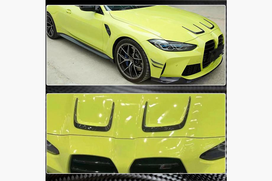 BMW 4 серия G22/23/26 2020- гг. Накладки из Карбона (2021+) Фото 4