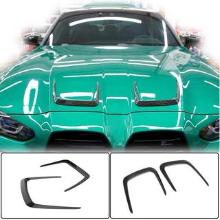 Карбоновая накладка на капот (2021+) фото 1