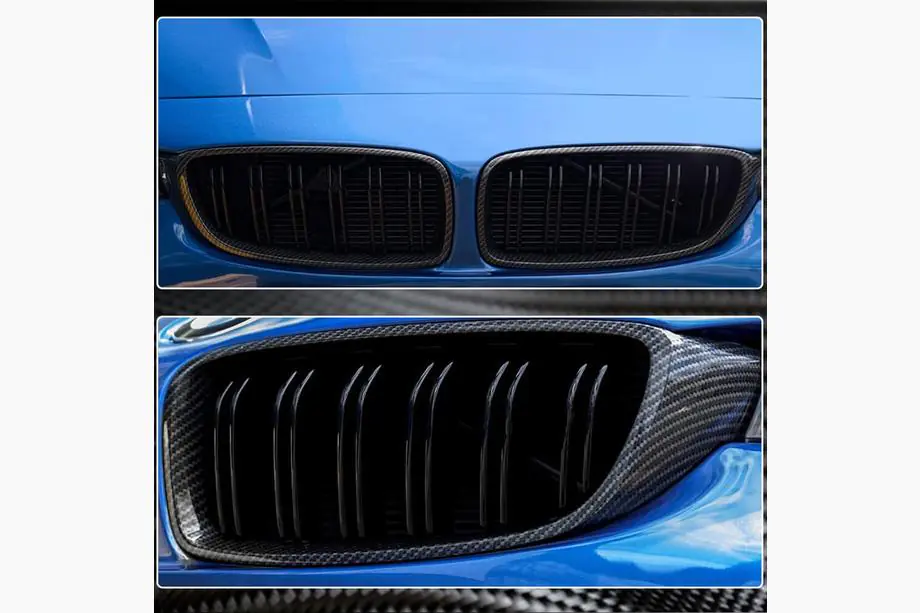 BMW 3 серия F30/F31 2012-2019 гг. Решетки M-Look V1 (Карбон) Фото 3