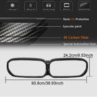 BMW 5 серия G30/G31 2017-2023 гг. Окантовка решетки радиатора (2021-2023, Карбон) фото 6